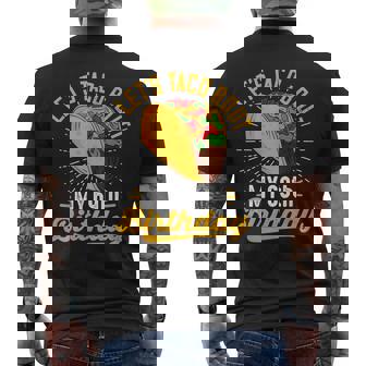 Let's Taco Bout My 69Th Birthday Taco 69 Year Old Men's T-shirt Back Print - Monsterry