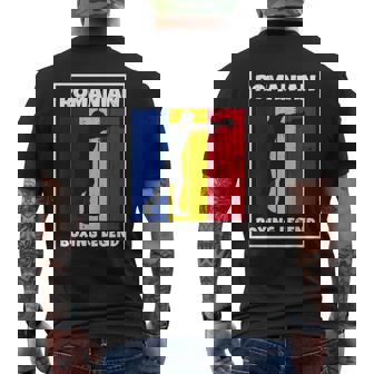 Leyenda Rumana Del Boxeo Con Bandera Para Rumania Boxer Camiseta Hombre Estampado Espalda - Regaloses
