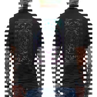Libra Tarot Card September October Birthday Astrology Zodiac Men's T-shirt Back Print - Thegiftio UK