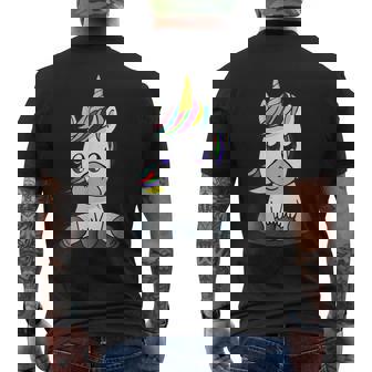 Licorne Mignon Enfants Et Adultes T-shirt imprimé au dos - Cadeauxyz