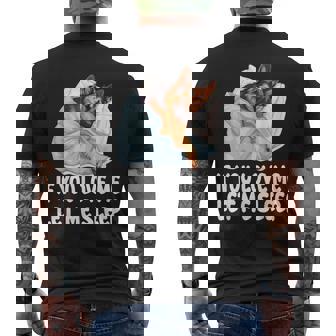 Lindo Pijama De Pastor Alemán If You Love Me Let Me Sleep Camiseta Hombre Estampado Espalda - Regaloses