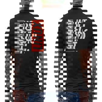 Linux Just Sodo It Coding E Nerd Pride Sudo Style Humor T-shirt da uomo con stampa posteriore - Novitaregali