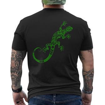 Lizard Print Gecko Animal T-Shirt mit Rückendruck - Geschenkecke