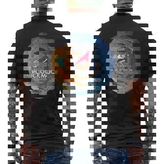 Logo Cyrillique De L'agence Spatiale Russe Roscosmos T-shirt imprimé au dos - Cadeauxyz