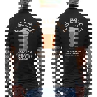 Los Alamos Drink Local Craft Beer New Mexico Drinking Nm Men's T-shirt Back Print - Monsterry