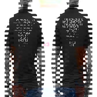 I Love You Algèbre Mathématique Algorithme Drôle Nerdy Geek T-shirt imprimé au dos - Cadeauxyz