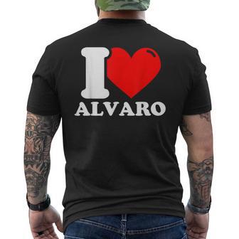 I Love Alvaro T-Shirt mit Rückendruck - Geschenkecke