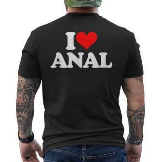 I Love Anal Divertido Dicho Sarcástico Humor Lindo Genial Novedad Camiseta Hombre Estampado Espalda - Regaloses