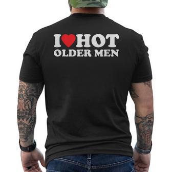 I Love Hot Older T-Shirt mit Rückendruck - Geschenkecke