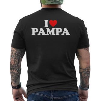 I Love Pampa T-Shirt mit Rückendruck - Geschenkecke