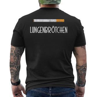 Lung Buns Smoker T-Shirt mit Rückendruck - Geschenkecke