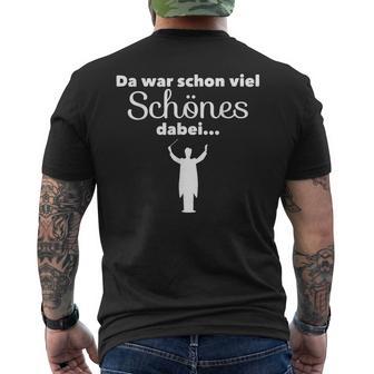 Lustige Choir Ladderiel Schönes Das Lustiges Das Lustige T-Shirt mit Rückendruck - Geschenkecke