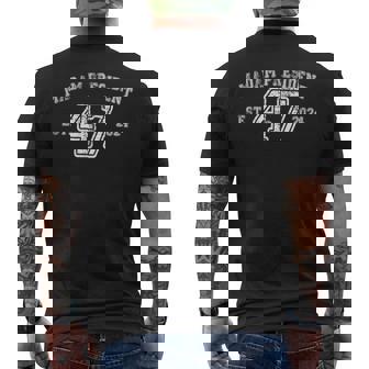 Madam President 47 Est 2024 Vote Kamala For President Men's T-shirt Back Print | Mazezy