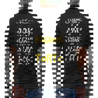 Magliette Manica Corta Divertenti Casi Sono 2 Torto Ragione T-shirt da uomo con stampa posteriore - Novitaregali