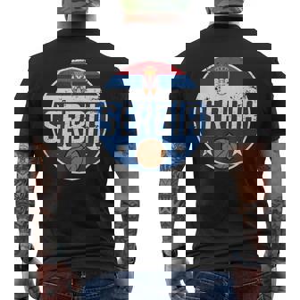 Maillot De Basket Serbie Srbija Supporter Supporter T-shirt imprimé au dos - Cadeauxyz