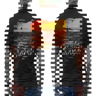 Maroc Marrakech Souvenir Marrakech T-shirt imprimé au dos - Cadeauxyz