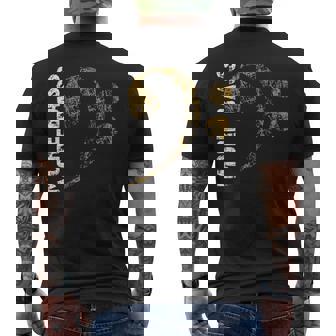 Más Bajos Clave De Sol Contrabajo Camiseta Hombre Estampado Espalda - Regaloses