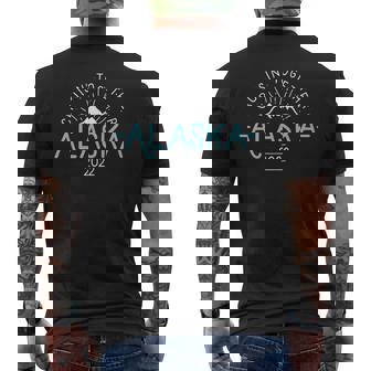 Matching Family Friends And Group Alaska Cruise 2022 Men's T-shirt Back Print - Monsterry