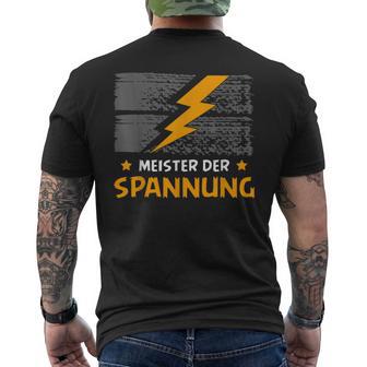 Meister Der Spann T-Shirt mit Rückendruck - Geschenkecke