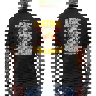 Meme Divertente Tollerante Al Lattosio Specifico T-shirt da uomo con stampa posteriore - Novitaregali