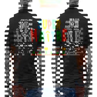 Merci Maitre Cadeau Maitre D'école Humour Super Maitre T-shirt imprimé au dos - Cadeauxyz