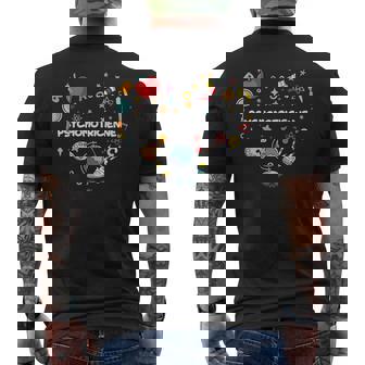 Merci Psychomotricienne Team Fin Année Scolaire Crèche T-shirt imprimé au dos - Cadeauxyz