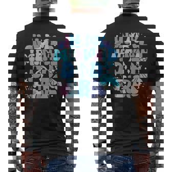 In My Mermaid Dad Era Family Matching Birthday Party Daddy Men's T-shirt Back Print - Seseable