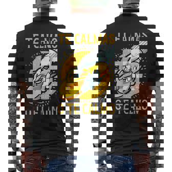Mexicana Española Madre Madre Expresión Te Calmas O Te Calmo Camiseta Hombre Estampado Espalda - Regaloses