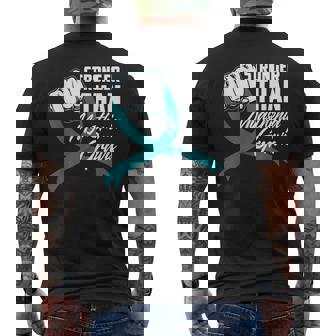 Miastenia Gravis Guerriero Più Forte Di Miastenia Gravis T-shirt da uomo con stampa posteriore - Novitaregali