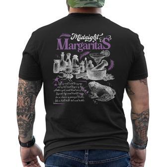 Midnight Witch Margaritas Halloween Magical Cocktails Men's T-shirt Back Print | Seseable UK