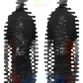 Motociclista 45 Cumpleaños Biker Moto Gp 45 Camiseta Hombre Estampado Espalda - Regaloses