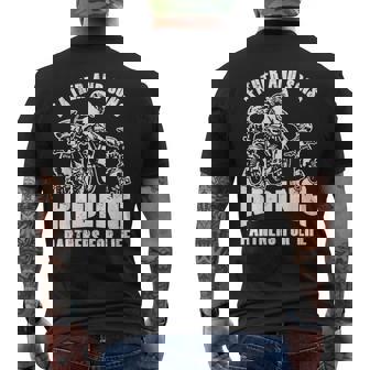 Motocross Dirt Bike Motocicletta Biker Padre Bambini T-shirt da uomo con stampa posteriore - Novitaregali