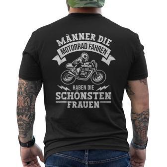 Motorbike Riding T-Shirt mit Rückendruck - Geschenkecke