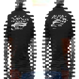 Mr And Mrs Since 1983 Wedding Date Year Celebration Graphic Men's T-shirt Back Print - Monsterry