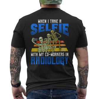 Mtra Radiology Selfie X-Ray Radiology Assistant T-Shirt mit Rückendruck - Geschenkecke