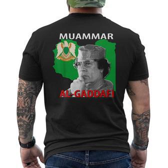 Muammar Gaddafi S T-Shirt mit Rückendruck - Geschenkecke