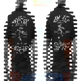 Muay Thai Tigre Thai Boxe E Kickboxing T-shirt da uomo con stampa posteriore - Novitaregali