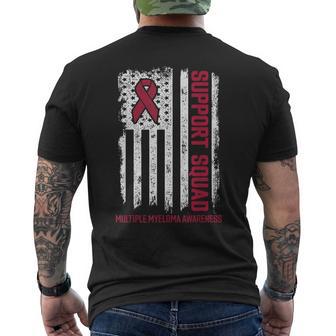 Multiple Myeloma Support Squad Multiple Myeloma Awareness Men's T-shirt Back Print | Seseable UK