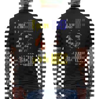 Music Freak If You Are Bored Go To The Music Classic Men's T-shirt Back Print - Monsterry