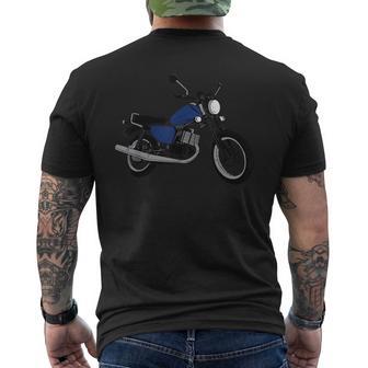 Mz Etz 250 Blue T-Shirt mit Rückendruck - Seseable