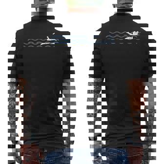 Nadadores Nadadores Nadadores Natación Para Hombres Natación Camiseta Hombre Estampado Espalda - Regaloses