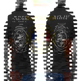 Napoléon Bonaparte Batailles Des Guerres Napoléoniennes T-shirt imprimé au dos - Cadeauxyz