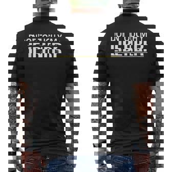 Ne Touchez Pas Mon Liebherr T-shirt imprimé au dos - Cadeauxyz