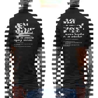 Need Prayer Tap My Shoulder Need Prayer Tap My Shoulder Men's T-shirt Back Print - Monsterry