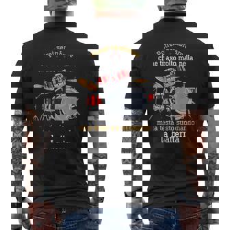 Nella Mia Testa Sto Suonando La Batteria Tamburo Drums T-shirt da uomo con stampa posteriore - Novitaregali