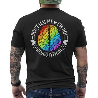 Neurodiversity Neurodivers T-Shirt mit Rückendruck - Geschenkecke