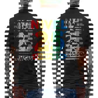 Nivel 25 Completo 25 Aniversario De Boda 25 Años Camiseta Hombre Estampado Espalda - Regaloses