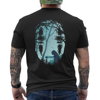 No Face T-Shirt mit Rückendruck - Geschenkecke