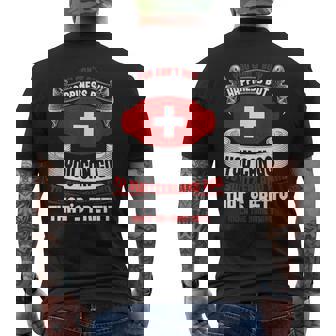 No Puedes Comprar La Felicidad Pero Puedes Ir A Suiza Divertido Camiseta Hombre Estampado Espalda - Regaloses