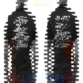 No Tengo 44 Años Tengo 18 Con 26 De Experiencia Cumpleaños Camiseta Hombre Estampado Espalda - Regaloses